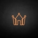 'Crown with diamond' neon sign - VINTAGE SIGN
