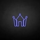 'Crown with diamond' neon sign - VINTAGE SIGN