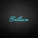 'Believe' neon sign - VINTAGE SIGN