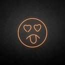 'Sticking tongue out' neon sign - VINTAGE SIGN