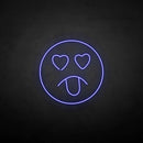 'Sticking tongue out' neon sign - VINTAGE SIGN