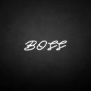 'Boss' neon sign - VINTAGE SIGN