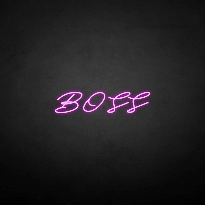 'Boss' neon sign - VINTAGE SIGN