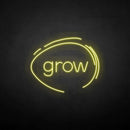 'grow' neon sign - VINTAGE SIGN