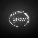 'grow' neon sign - VINTAGE SIGN
