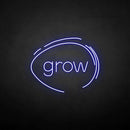 'grow' neon sign - VINTAGE SIGN