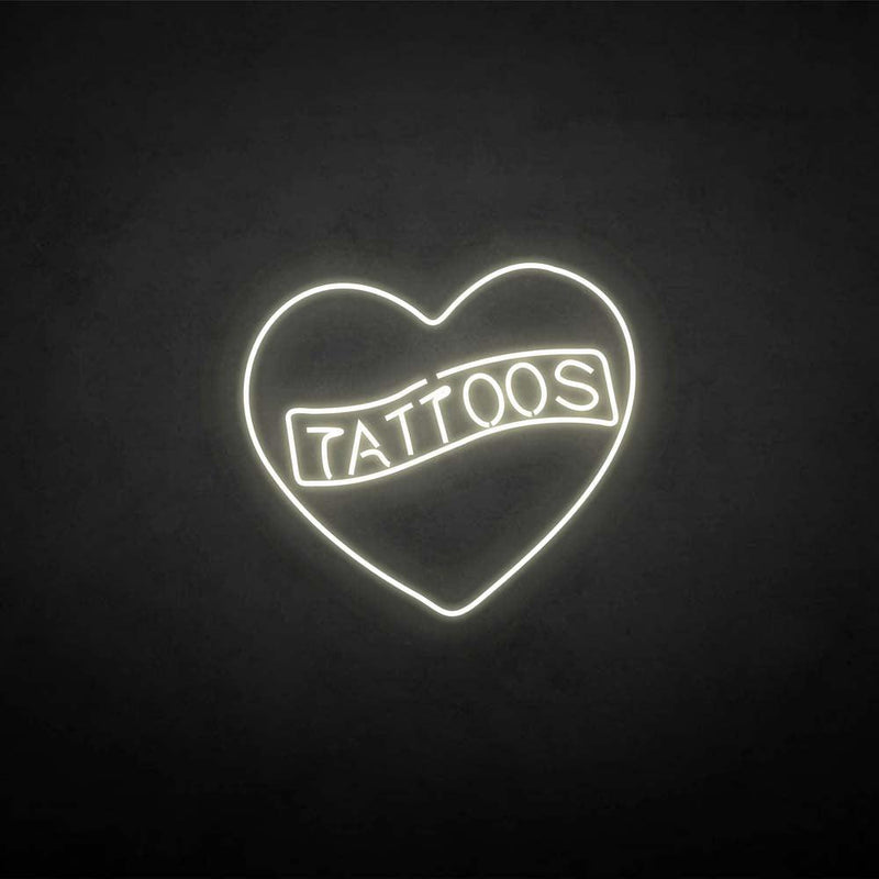 'Tattoos' neon sign - VINTAGE SIGN