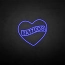 'Tattoos' neon sign - VINTAGE SIGN