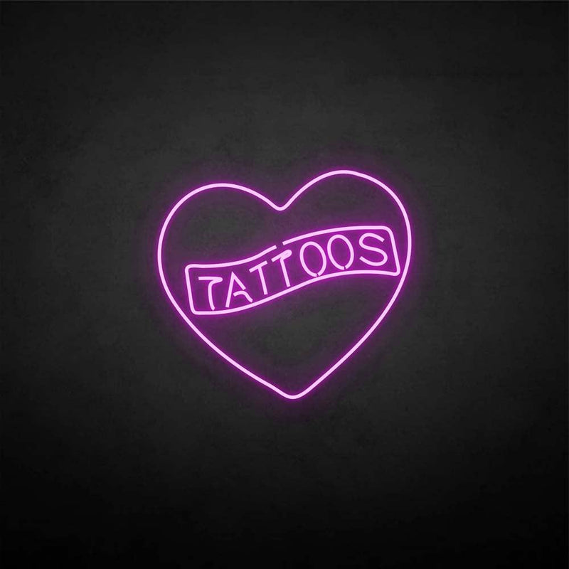 'Tattoos' neon sign - VINTAGE SIGN