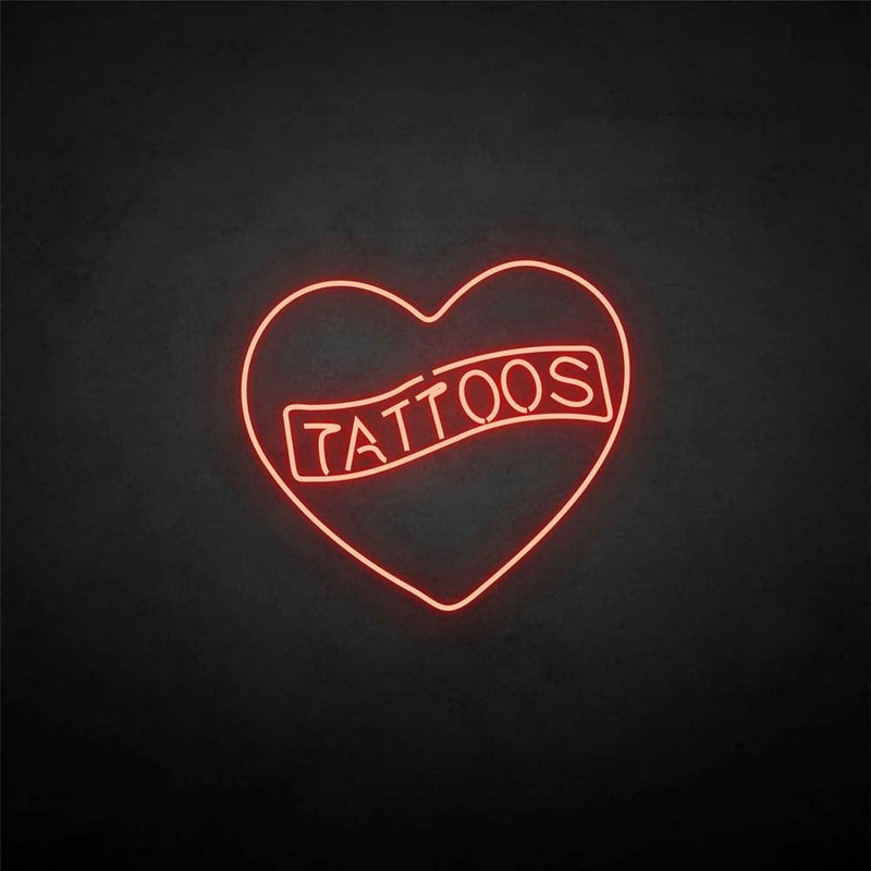 'Tattoos' neon sign - VINTAGE SIGN