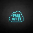 'FREE WIFI' neon sign - VINTAGE SIGN