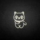 'Fortune cat' neon sign - VINTAGE SIGN