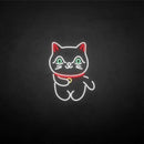 'Fortune cat' neon sign - VINTAGE SIGN