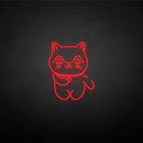 'Fortune cat' neon sign - VINTAGE SIGN