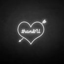'Thank U' neon sign - VINTAGE SIGN