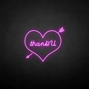 'Thank U' neon sign - VINTAGE SIGN
