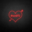 'Thank U' neon sign - VINTAGE SIGN