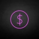 'Dollar' neon sign - VINTAGE SIGN