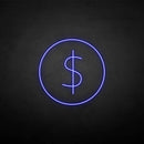 'Dollar' neon sign - VINTAGE SIGN