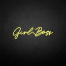 'Girl boss' neon sign - VINTAGE SIGN