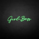 'Girl boss' neon sign - VINTAGE SIGN