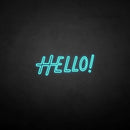 'HELLO2' neon sign - VINTAGE SIGN