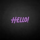 'HELLO2' neon sign - VINTAGE SIGN
