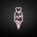 'Ice cream' neon sign - VINTAGE SIGN