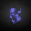 'Flower and people' neon sign - VINTAGE SIGN