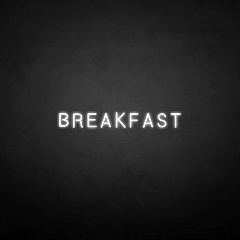'BREAKFAST' neon sign - VINTAGE SIGN