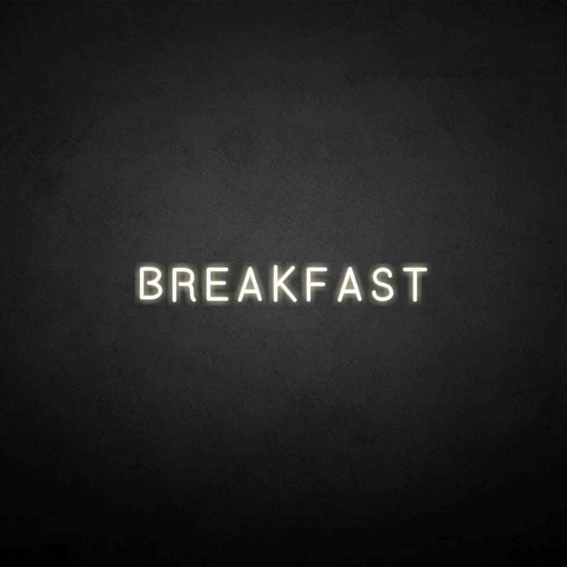 'BREAKFAST' neon sign - VINTAGE SIGN
