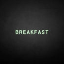 'BREAKFAST' neon sign - VINTAGE SIGN