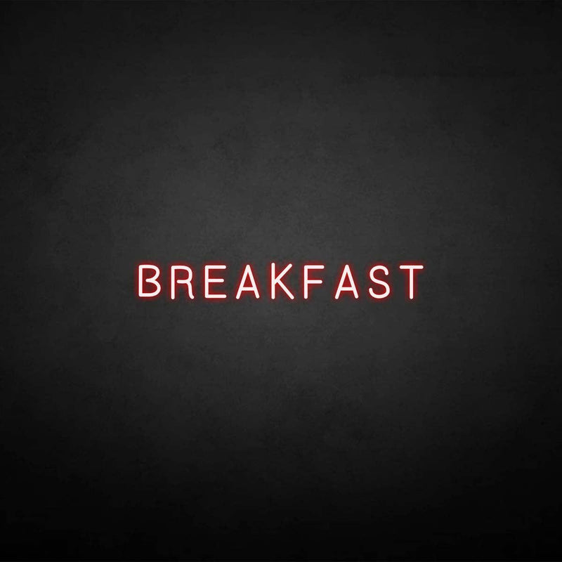 'BREAKFAST' neon sign - VINTAGE SIGN