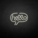 'Hello' neon sign - VINTAGE SIGN