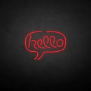 'Hello' neon sign - VINTAGE SIGN