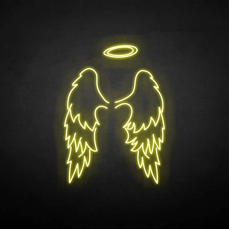 'Angel's wings' neon sign - VINTAGE SIGN