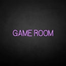 'GAME ROOM' neon sign - VINTAGE SIGN