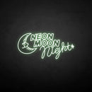 'Neon moon night' neon sign - VINTAGE SIGN