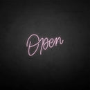 'OPEN 2' neon sign - VINTAGE SIGN
