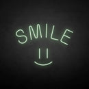 'Smile' neon sign - VINTAGE SIGN