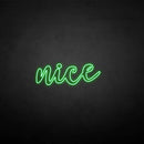 'Nice' neon sign - VINTAGE SIGN