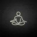 'Sit my meditation' neon sign - VINTAGE SIGN