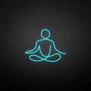 'Sit my meditation' neon sign - VINTAGE SIGN