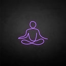 'Sit my meditation' neon sign - VINTAGE SIGN