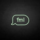 'Fml' neon sign - VINTAGE SIGN