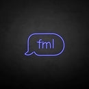 'Fml' neon sign - VINTAGE SIGN