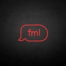 'Fml' neon sign - VINTAGE SIGN