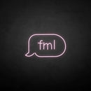 'Fml' neon sign - VINTAGE SIGN