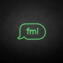 'Fml' neon sign - VINTAGE SIGN