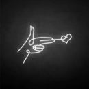 'send heart' neon sign - VINTAGE SIGN